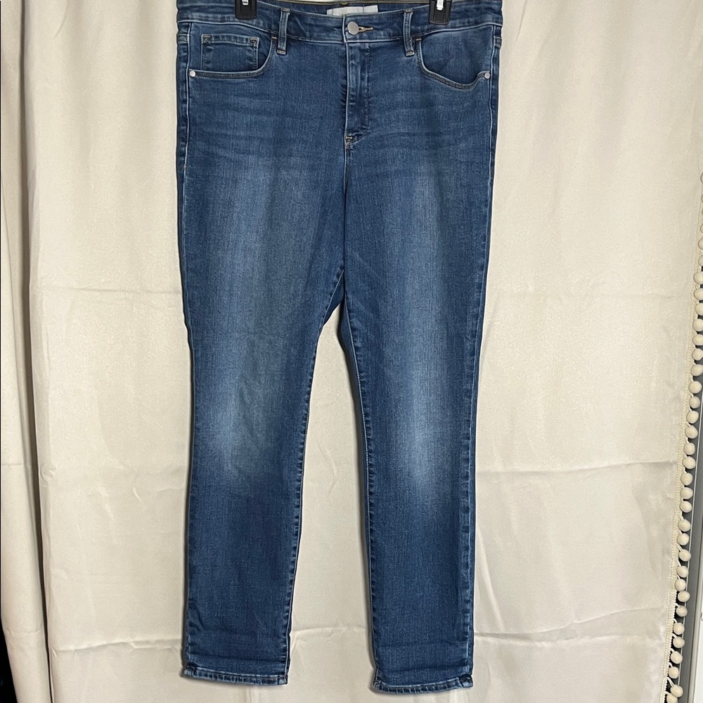 Athleta Skulptek Skinny Women's Blue Jeans size 14